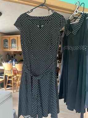 Women’s 50’s style polkadot dress 2xl
